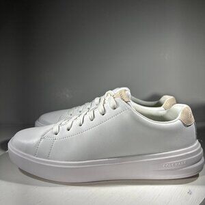 NEW Cole Haan Grand+ 360 Court Mens Size 8 M Casual Leather Shoes White Sneakers